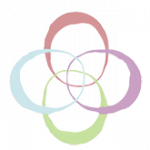 Odyssey Logo: Four circles intersecting in what looks almost like a Venn diagram. Each circle is a different colour: Red, purple, green, and blue.