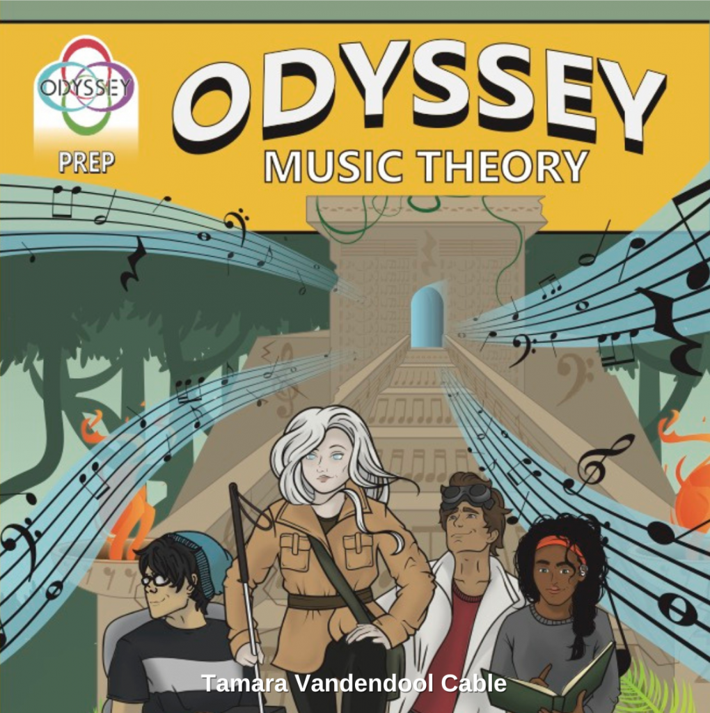 Odyssey music prep music theory audiobook cover for audiobooks section